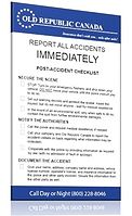 accident checklist book